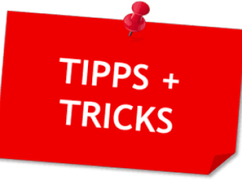 Tipps und Tricks 